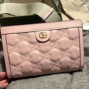 Gucci Pink Quilted Women's Bag